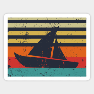 Sailboat Sunset Sticker